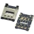 Import 7 Pin 1.4H 4FF Internal Welding SMT SMD Type Slot Socket Adapt Nano Sim Card Connector from China