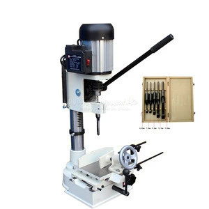 750W Carpentry Groover Woodworking Mortising Machine Drilling Hole Tenoning JCM-361A tenon groover with 5pcs tenon tool