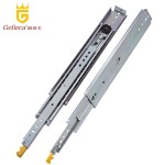 76mm Width Heavy Load Ball Bearing Slide with Locking Drawer Slide
