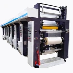 8 color high Speed Rotogravure Printing Machine / Film and Paper Rolls Rravure Type Printing Machine Model No. HRASY-600-1600