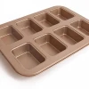 8 cup cake square mold baking supplies cake tools for cakes