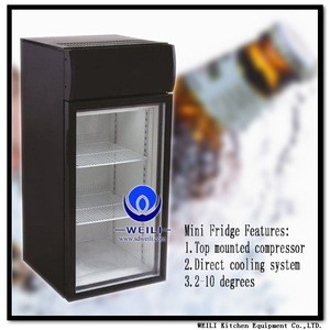 80L desk top mini refrigerator/counter top fridge/chiller