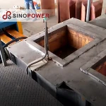 8mm 12mm Copper Rods Horizontal Continuous Casting Machine