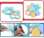 Import 8pcs custom Boiling disinfection plastic teether gear rattle teething Baby Toys for gift from China