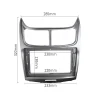 9 Inch Radio Fascia for CHEVROLET SAIL 2011 Stereo DVD Player Install Surround Trim Panel Kit Face Plate Audio Frame Dash Kit