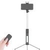 A18 Bluetooths Remote Selfie Stick Mini Extendable Tripod Flexible Selfie Stick Bluetooths Remote with Fill Light