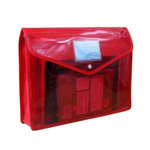 A4 Large Plastic Business Portable clip File Box