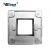 Import ABLinox Stainless steel railing fitting flange base plate square tube flange for glass railing design from China