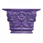 ABS plastic decorative cement roman column chapiter molds