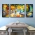 Abstract Painting Canvas Modern Hand Painted 3 Piece Scenery Oil Painting Wall Art Cheap