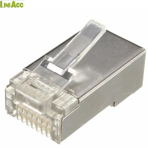 ACCET055 8P8C shielded RJ45 cat5 matel connector Network cable plug connector