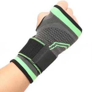 Adjustable Elastic Wrist Support With Bandage For Weightlifting Powerlifting Breathable