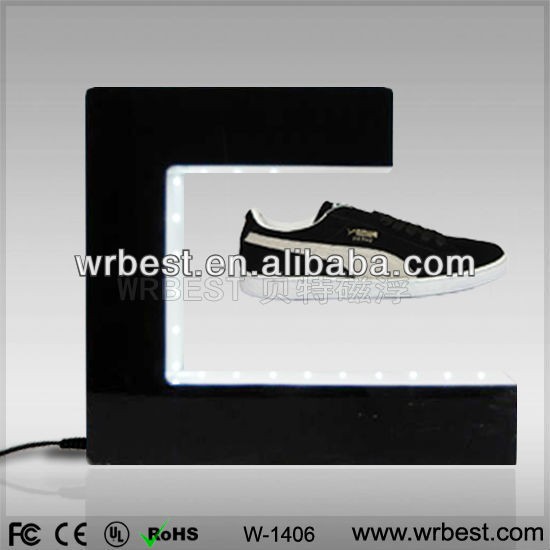Advertising design for shoes, acrylic shoes advertising display, led shoes display stand &amp; shoes display case/box