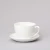 Import Advertising gifts Custom Logo pure Color Cappuccino tea coffee Latte 220ml tea cup sets ceramic with saucer and handle from China