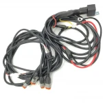 Agricultural Machinery Silica Gel Protective Cable Assembly Wire Harness