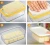 Import Airtight Rectangular Food Storage Butter Box Case Butter Dish Keeper with Cutter Cheese Grater Container Slicer from China