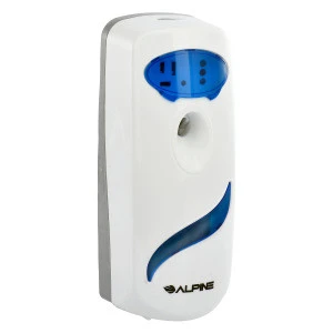 Alpine Industries 8.5 oz. Deluxe Aerosol Air Freshener Dispenser in Blue