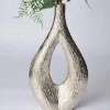 Aluminium Manufacturer Metal Home Decoration Flower Vase Polished