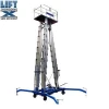 Aluminum alloy Three Vertical Mast type Aerial Work Lift Platform
