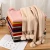 Import Amazon hot sale the rabbit fur ball cashmere scarf increase the shawl long Plaid scarf autumn and winter thicken Women&#x27;s scarf from China