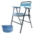Import Amazon hot selling Adjustable Aluminum Lightweight Folding toilet chair shower chair commode chair from China
