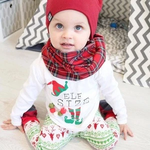 Amazon hot selling baby kids clothing sets 2018 winter fashion long sleeve christmas newborn outfits