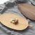 Import Amazon hotselling natural leaf-shaped walnut wood dry fruit plate wooden dessert dish tableware black walnut leaves trays from China