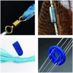 American Fishing Cast Net with Aluminum Flying Disc for Bait Trap Fish