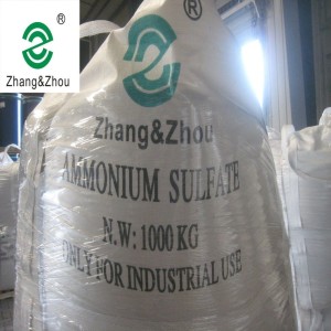 Ammonium Sulphate 21%N Crystal Bulk as Nitrogen Fertilizer
