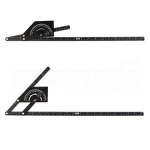 Angle Ruler Aluminum Angle Protractor 180 degree Angle Finder