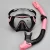 Import Anti-fog Easy Breath Panoramic Snorkel Mask 180 Degree Full Face action scuba waterproof Swimming Diving Mask from China