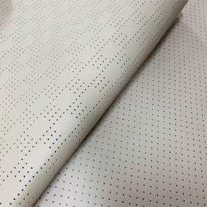 anti-mildew PVC texture litchi grain car inner usage leather for carseat cover