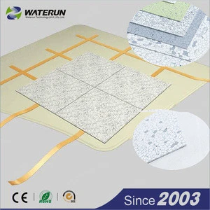 Anti-static Vinyl Tile Flooring,Vinyl Resilient tile Material ESD Vinyl Floor Tile 600x600