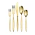 Import Antique Colored Metal Flatware Set from India