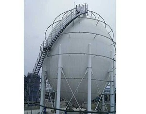 ASME Approved 4000 cubic meter LPG storage spherical tank spherical vessel