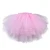 Import Assorted Size and Color Little Girls Dance Chiffon Pettiskirts Solid Color Pink White Children Baby Tutu Skirt from China