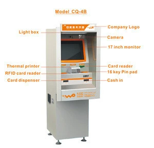 ATM machine for mobile or telecom ,Wall through kiosk , SIM card dispenser