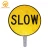 Import Australia Hand Held Sign / Slow Stop Paddle / Traffic Control Paddle Sign from China