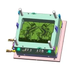 Auto Car light frame plastic parts injection mold 3D DFM design ODM Mold for mould  customize tooling DME HASCO