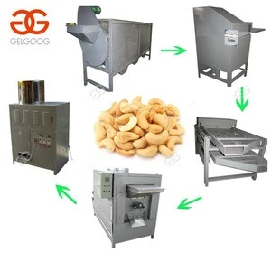 Automatic Cashew Nut Kernel Separating Shelling Machine Price Cashew Production Line