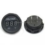Automotive battery voltage meter