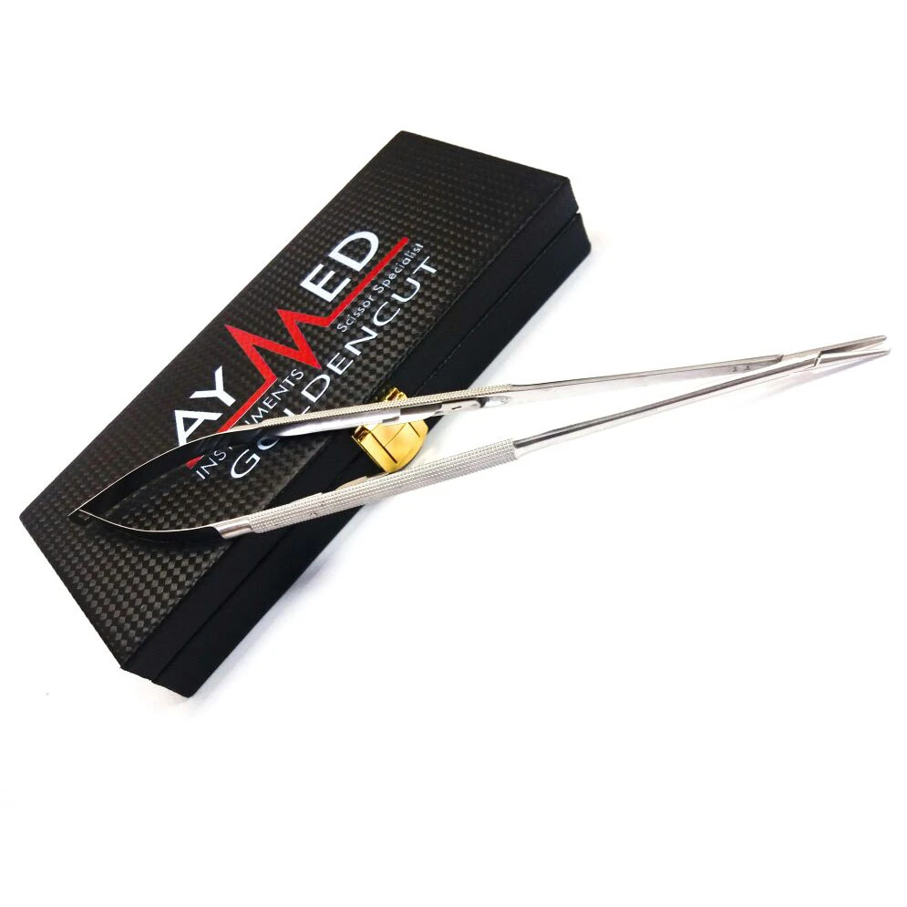 AY-300-32 Castroviejo Needle Holder - scissors - neurosurgery instruments - scissors - surgical scissors