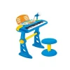 Baby electric musical instrument keyboard toy electronic organ with microphone and MP3 wire.