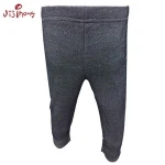 Baby Girl Legging Pants with Ruffle Grey