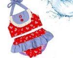 baby girls summer swimingwear kids  bikini children swimsuit beachwear
