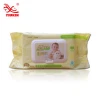 Baby skin care plain nonwoven baby wet wipes