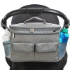 Baby Stroller Organiser  Diaper Caddy Bag with Mobile Phone Pocket