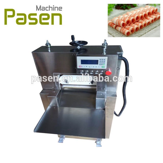 Bacon and sauage slice and frozen meat cutting machine