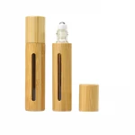 Bamboo Ball Bottle 3ml 5ml 10ml Bamboo Ball  Cover Fine Oil Bottle Separate Bottle