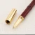 Import Bamboo Shaped Ballpoint Pen Low Minimum Branded Cheap Fancy Personalised Promotional Carved Brown Black Banner Pen Blue / Black from China